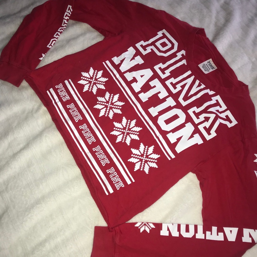 Pink Nation Crop Top